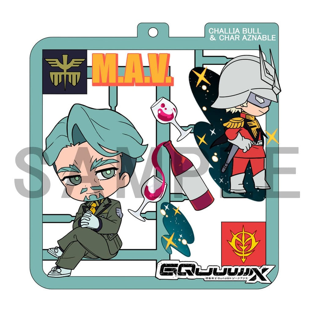Immagine del prodotto Mobile Suit Gundam GQuuuuuuX Plat Collection assortimento di ciondoli (4)