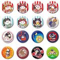 Produktbild Naruto Mega Cat Project Nyaruto! Metall Ansteck-Buttons 5 cm Sortiment (16)