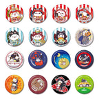 Produktbild Naruto Mega Cat Project Nyaruto! Metall Ansteck-Buttons 5 cm Sortiment (16)
