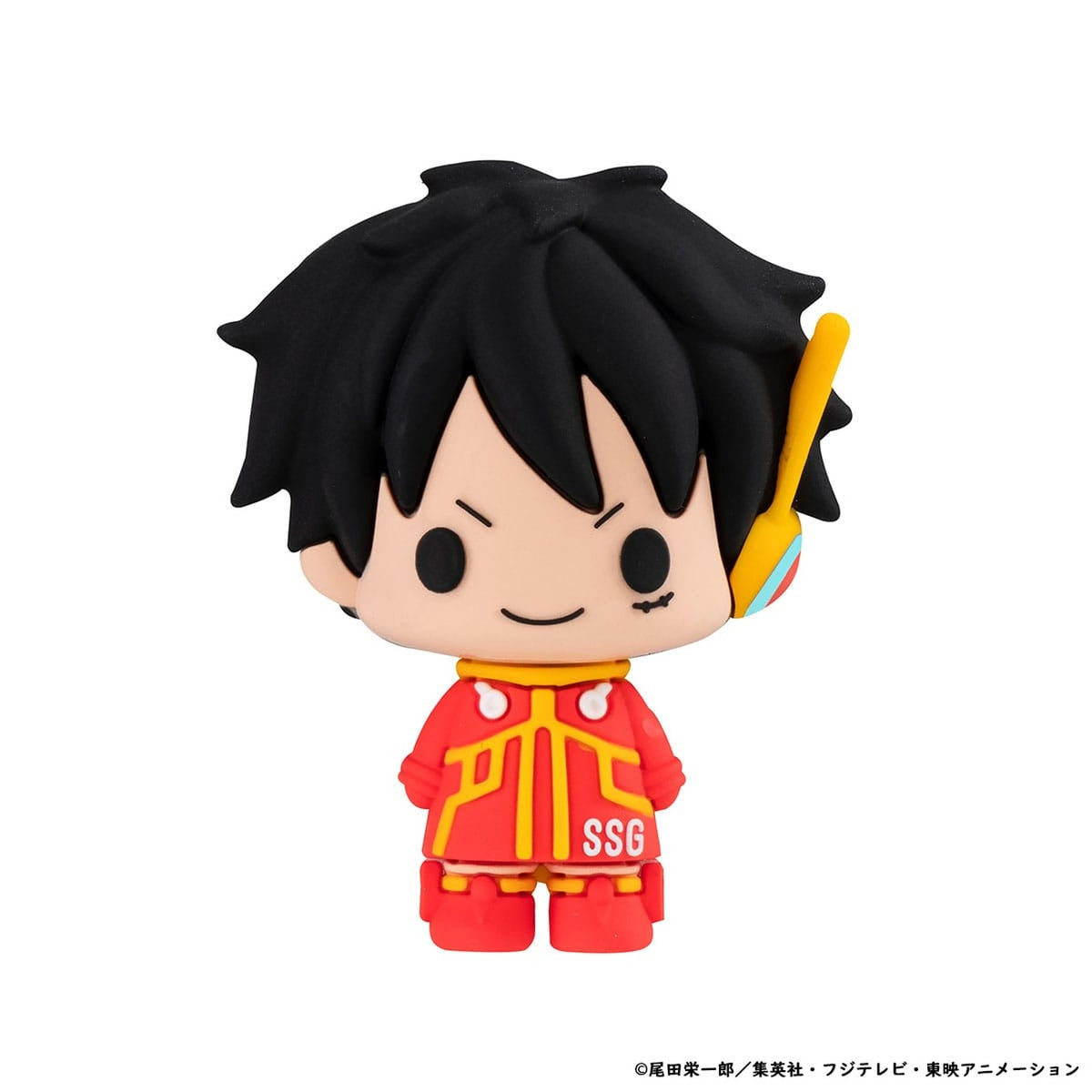 Immagine del prodotto One Piece Chokorin Mascot Series figure da collezione confezione da 6 Egghead Ver. 5 cm