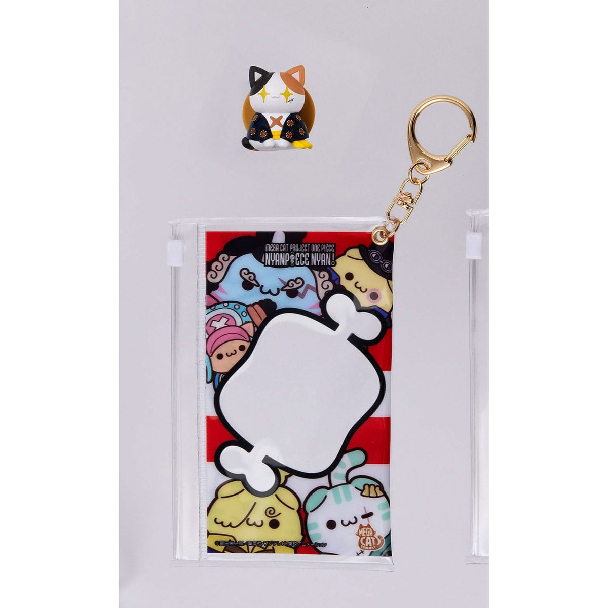 Produktbild One Piece Mega Cat Project Nyan Piece Nyan! Sammelfigur mit Tasche Luffy 2025 Limited Edition 7 cm