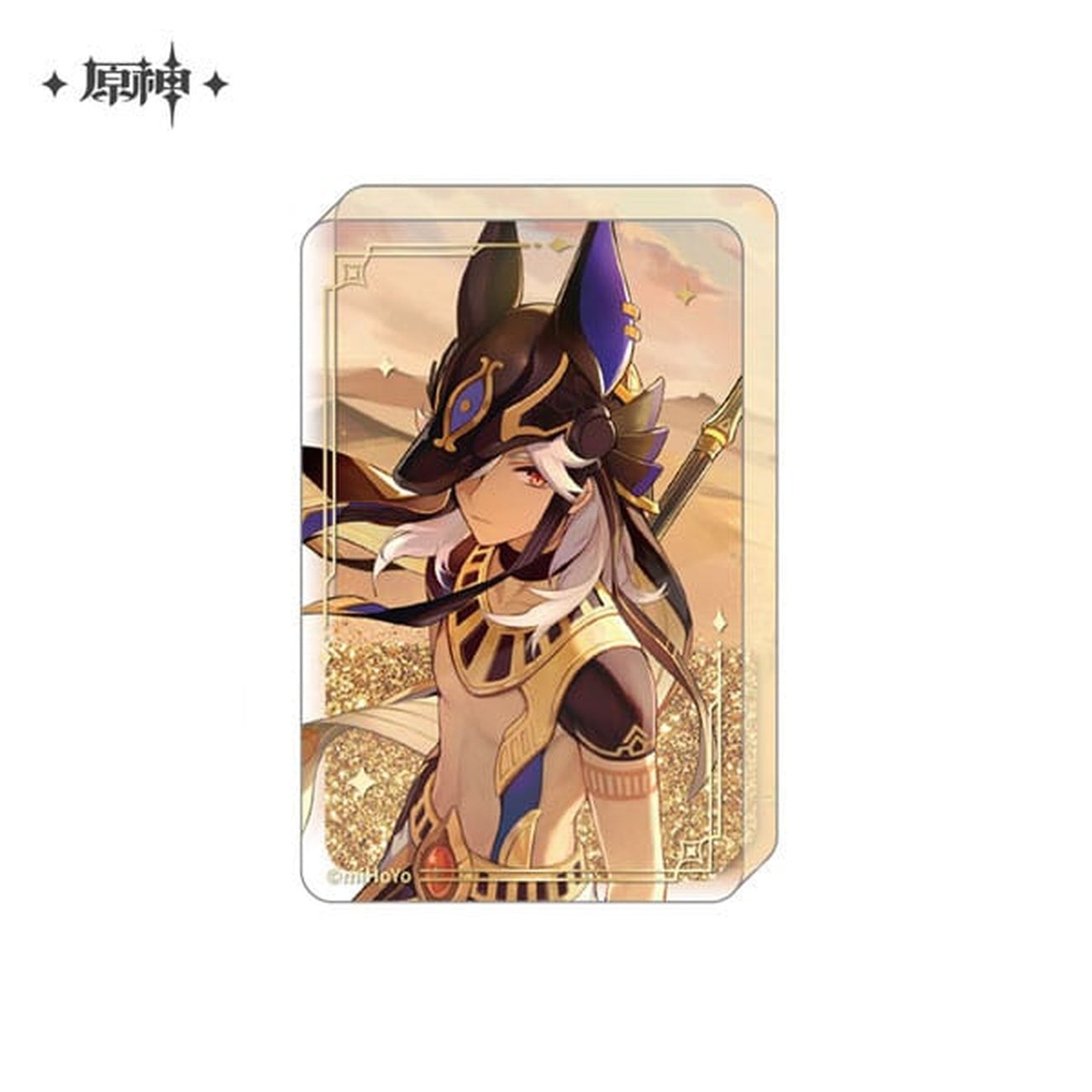Image produit Genshin Impact Ornement en acrylique pailleté : Cyno 8,5 cm