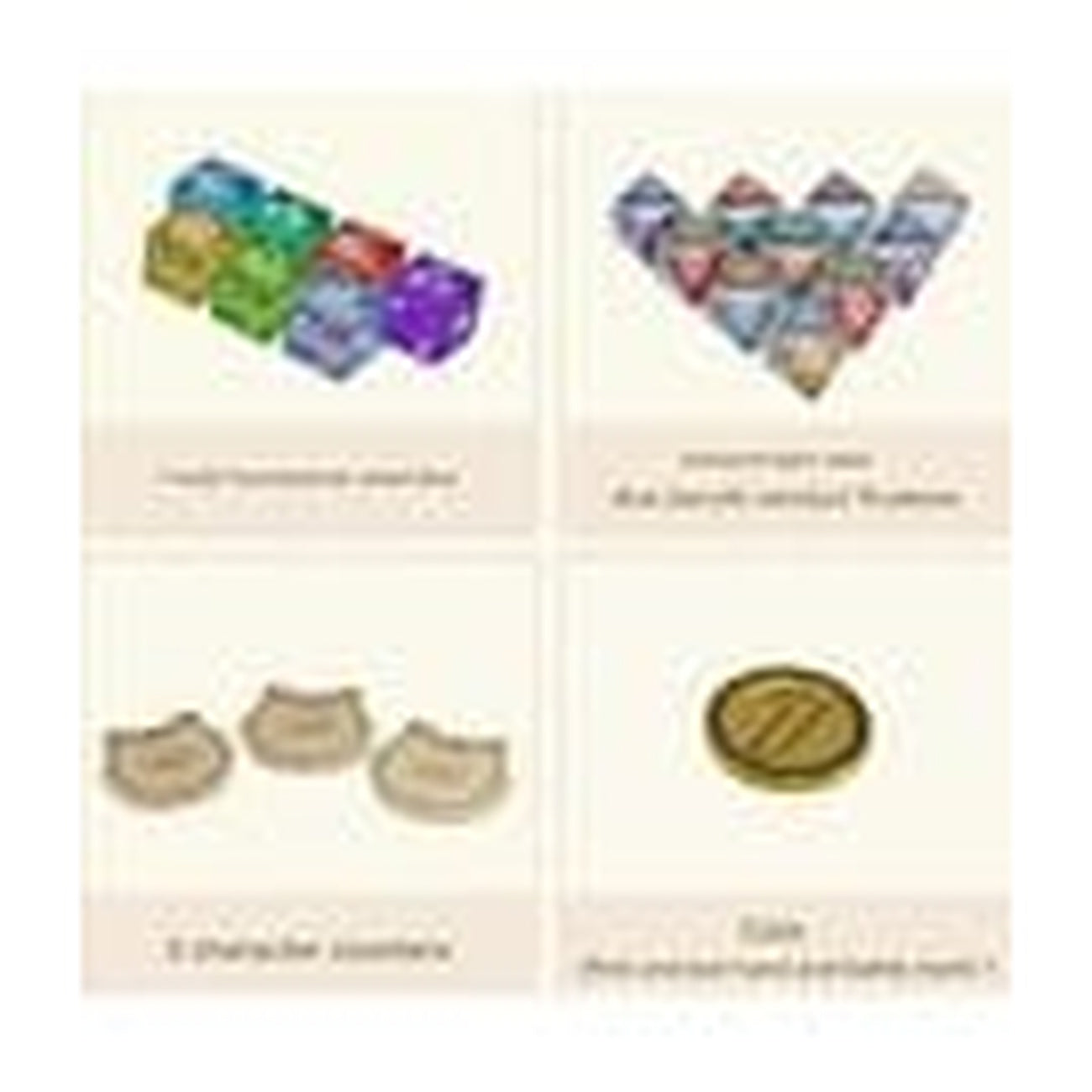 Immagine del prodotto Genshin Impact Gioco di carte collezionabili - Set accessori e dadi *Versione cinese*