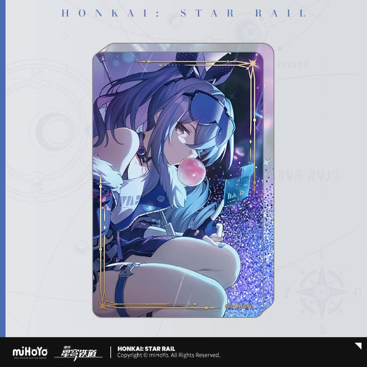 Image produit Honkai: Star Rail Cône de Lumière ornement en acrylique avec paillettes : Incessant Rain 9 cm