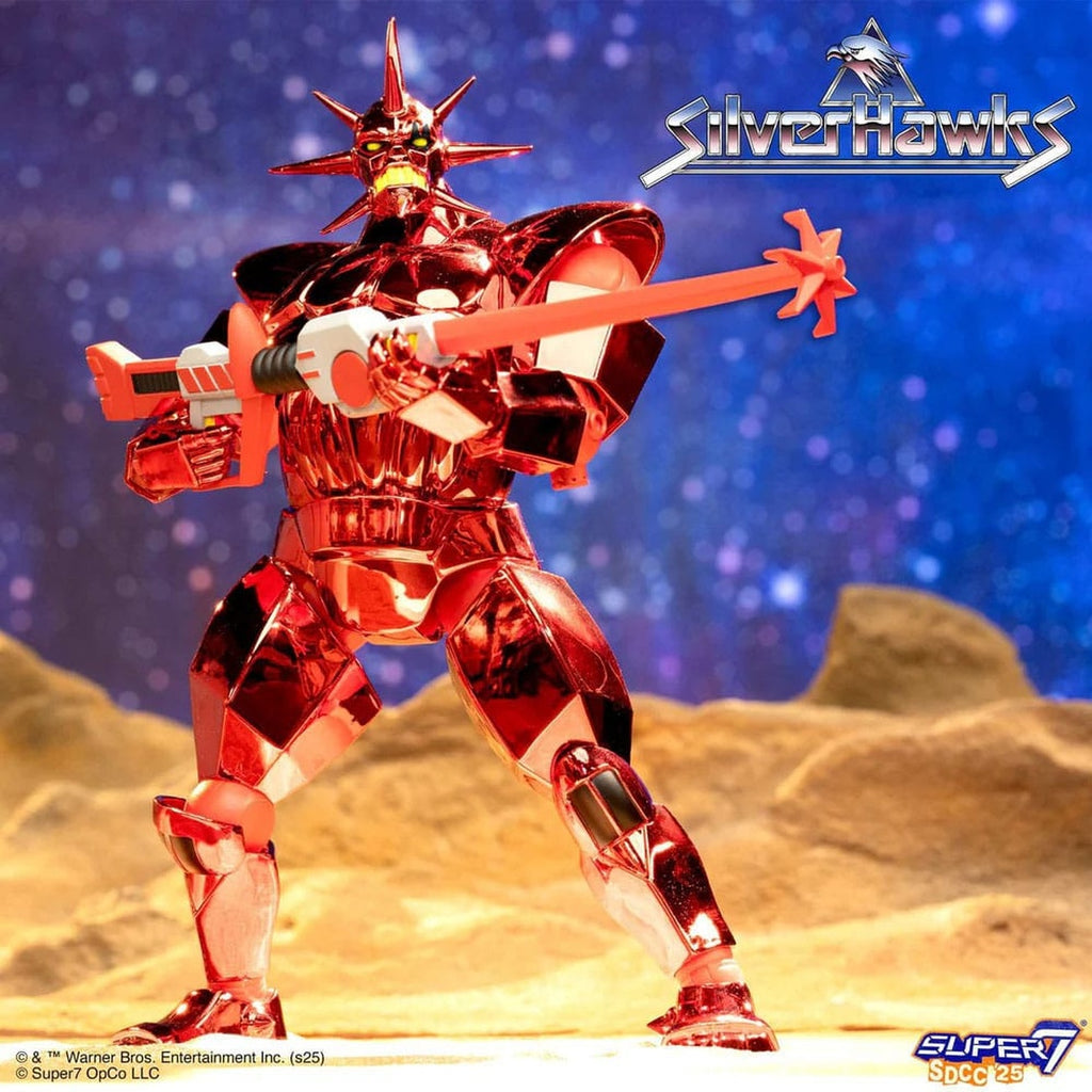 Immagine del prodotto SilverHawks Ultimates action figure Mon*Star Metallic Vac Metal 18 cm