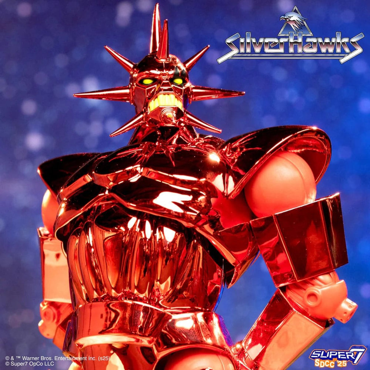 Immagine del prodotto SilverHawks Ultimates action figure Mon*Star Metallic Vac Metal 18 cm
