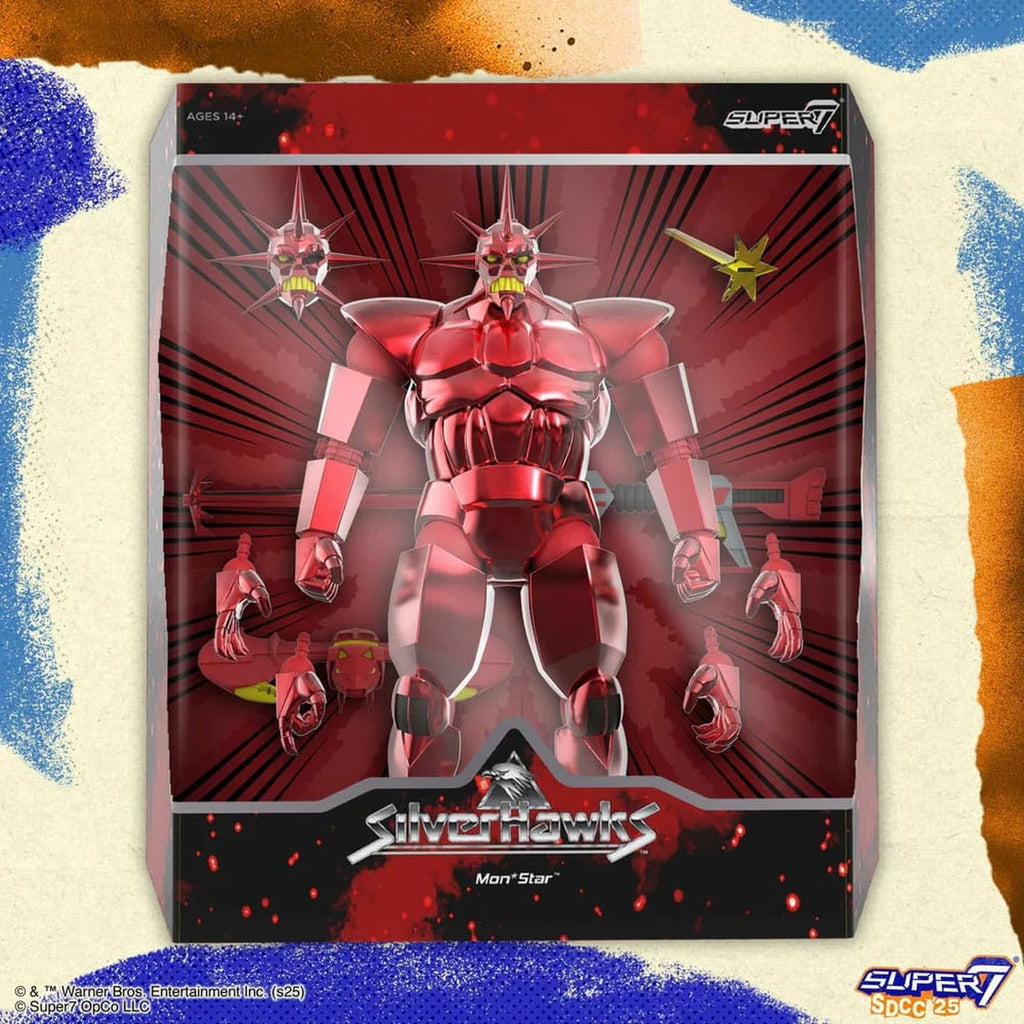 Immagine del prodotto SilverHawks Ultimates action figure Mon*Star Metallic Vac Metal 18 cm