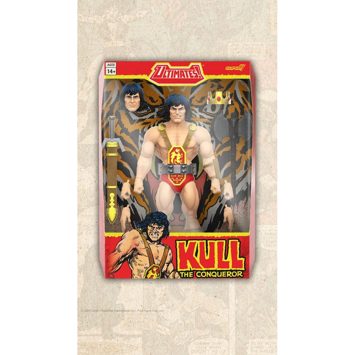 Produktbild Conan der Barbar Ultimates Actionfigur Kull The Conqueror 18 cm