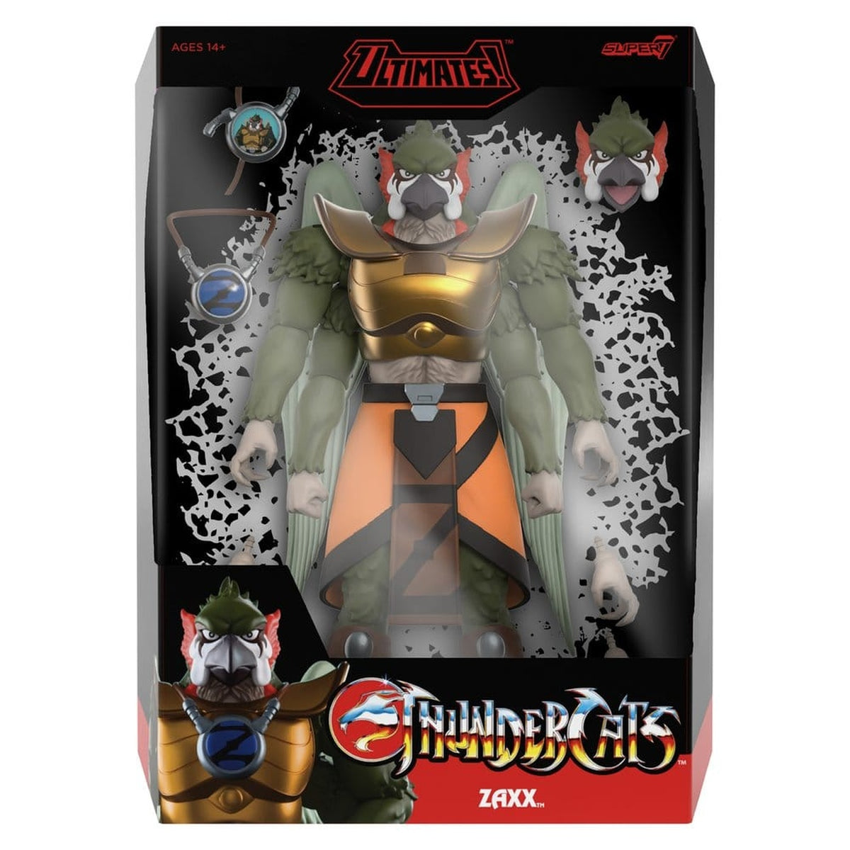 Image produit ThunderCats Ultimates! Wave 15 figurine articulée Zaxx 18 cm