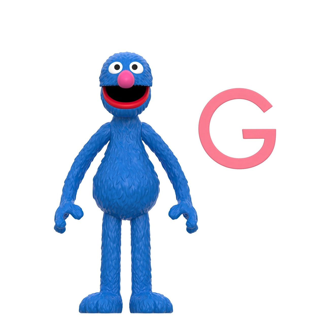 Produktbild Sesamstraße ReAction Actionfigur Wave 05 Grover 10 cm