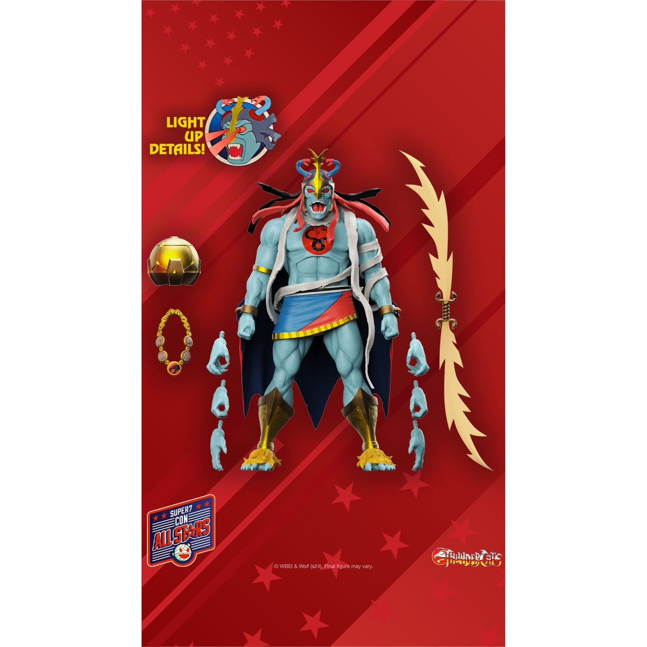 Produktbild Thundercats Ultimates Actionfigur Mumm-Ra (LED Eyes) 18 cm