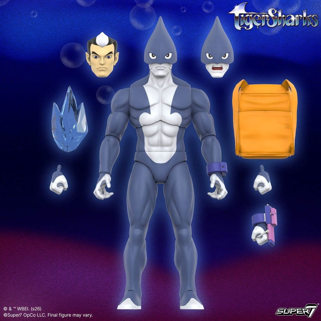 Immagine del prodotto TigerSharks Ultimates Wave 01 action figure Mako (Ibrido) 18 cm