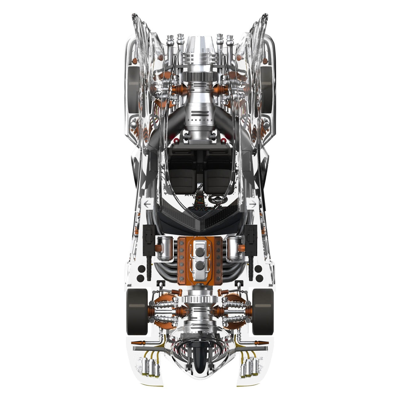 Produktbild Batman 1989 Super Cyborg Fahrzeug Batmobile 1989 (Clear) 35 cm
