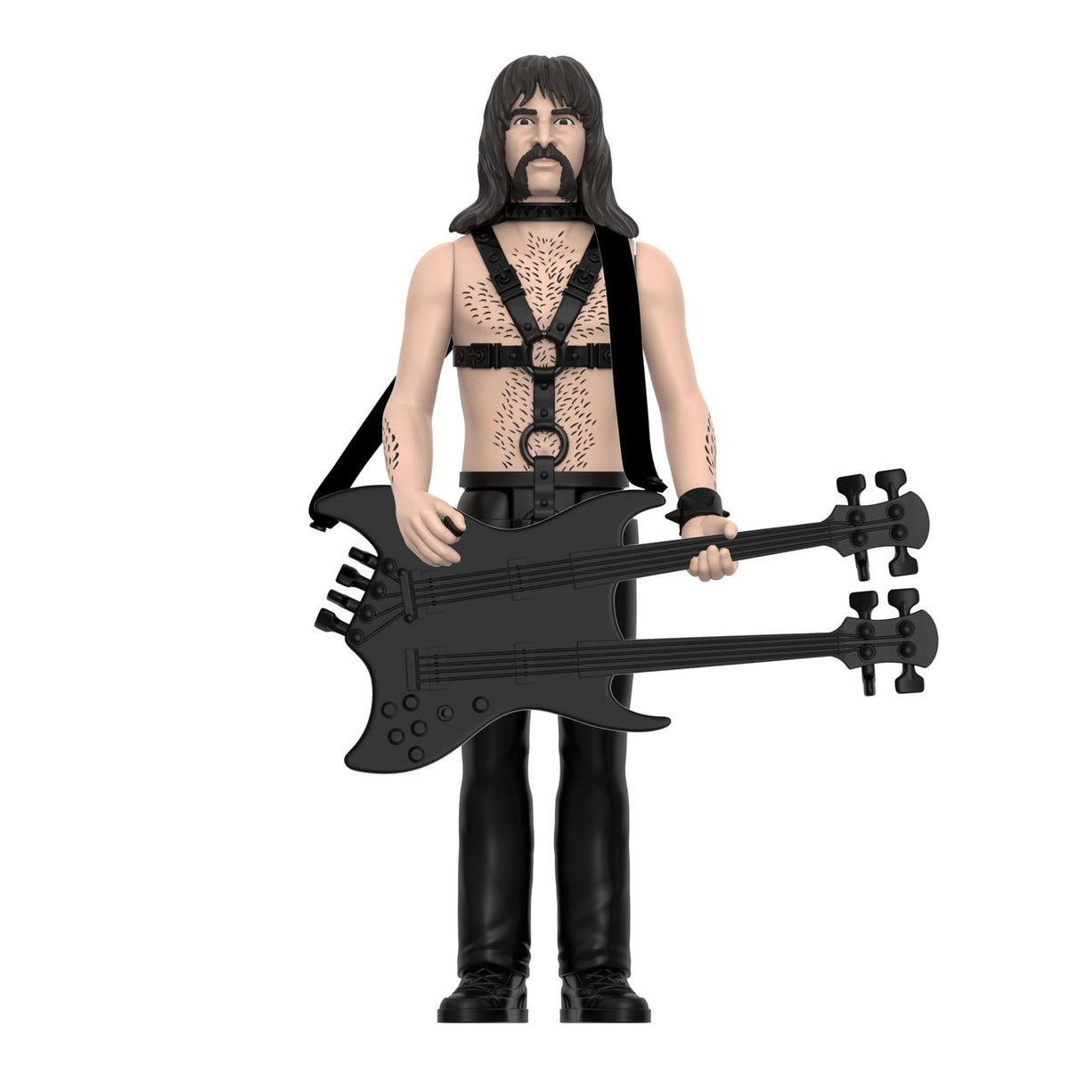 Image produit Spinal Tap figurine articulée ReAction Wave 02 Derek Smalls (None More Black) 10 cm