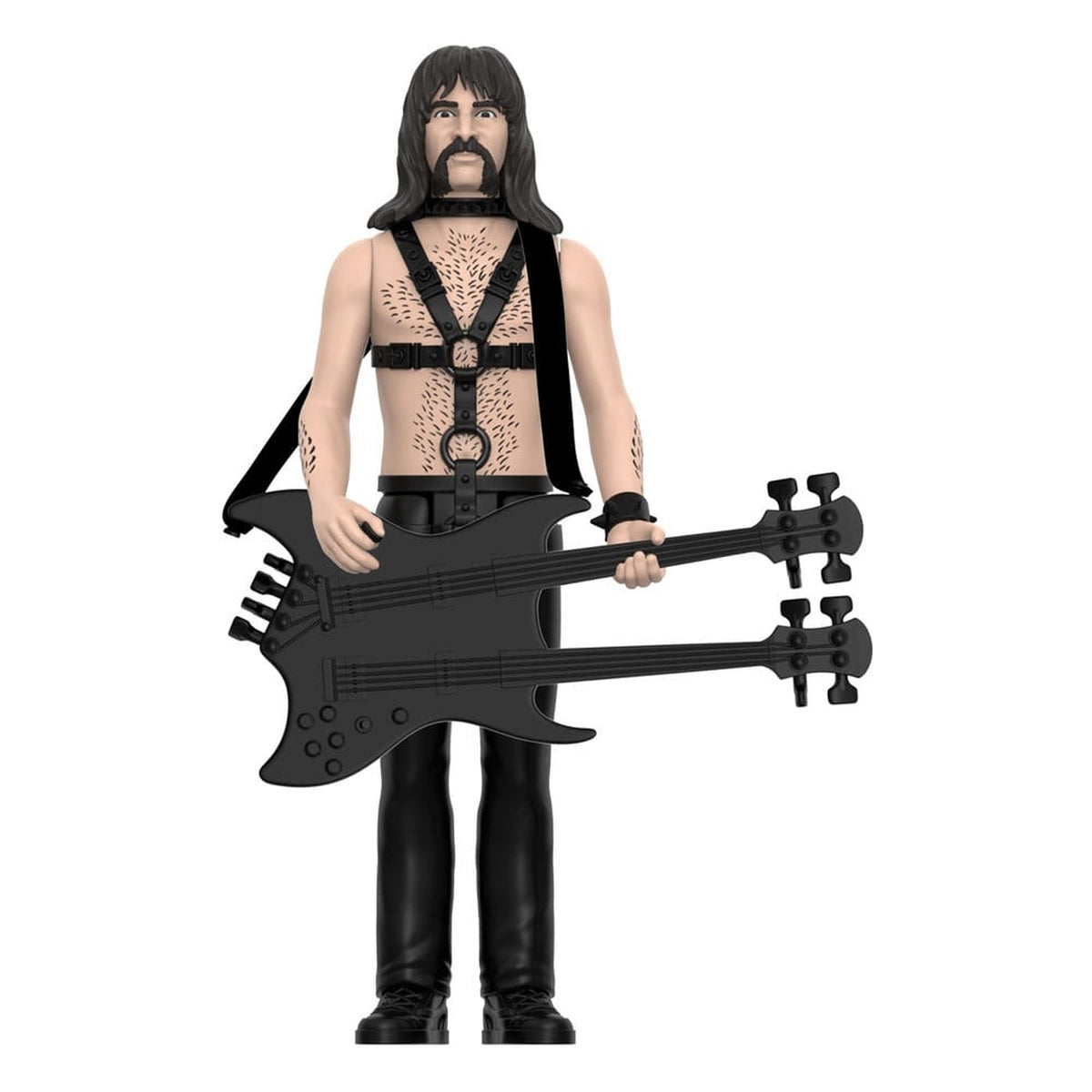 Image produit Spinal Tap figurine articulée ReAction Wave 02 Derek Smalls (None More Black) 10 cm