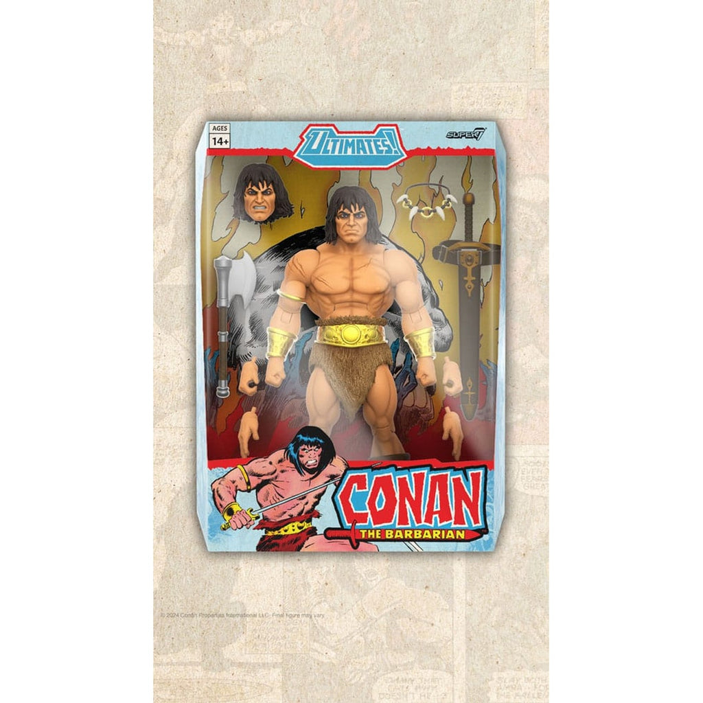Image produit Conan le Barbare Figurine articulée Ultimates Conan the Barbarian 18 cm