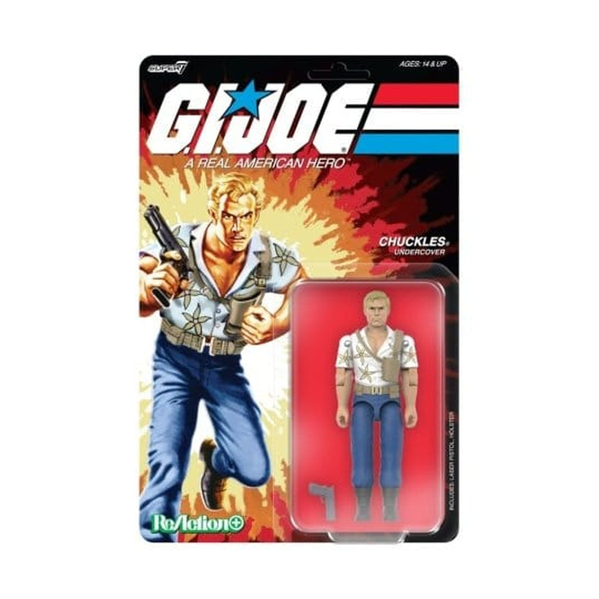 Immagine del prodotto GI Joe ReAction+ Action figure Wave 07 Chuckles (Film) 10 cm