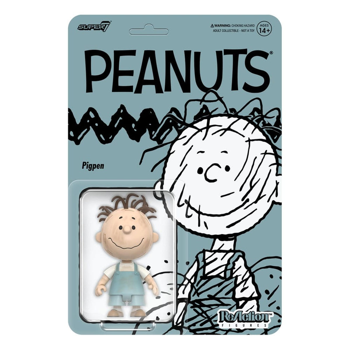 Image produit Peanuts ReAction figurine articulée Wave 8 Pigpen 9 cm