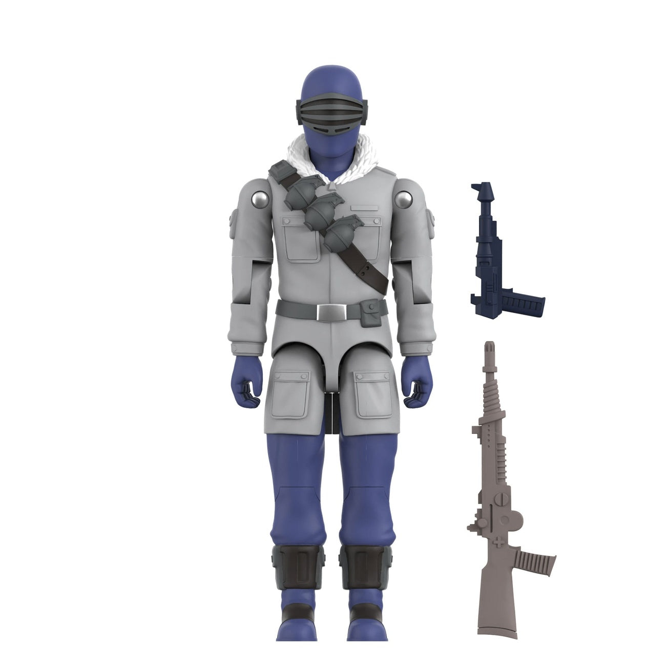 Image produit GI Joe (Film) Figurine articulée ReAction+ Wave 5 Arctic Snake Eyes (Film) 10 cm