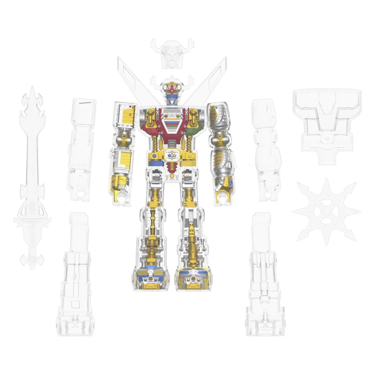 Produktbild Voltron Super Cyborg Actionfigur Voltron (Clear) 35 cm