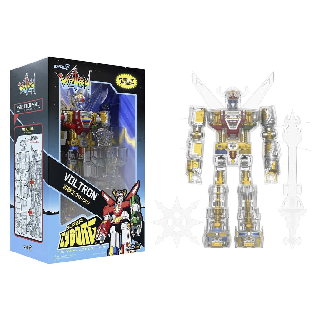 Produktbild Voltron Super Cyborg Actionfigur Voltron (Clear) 35 cm