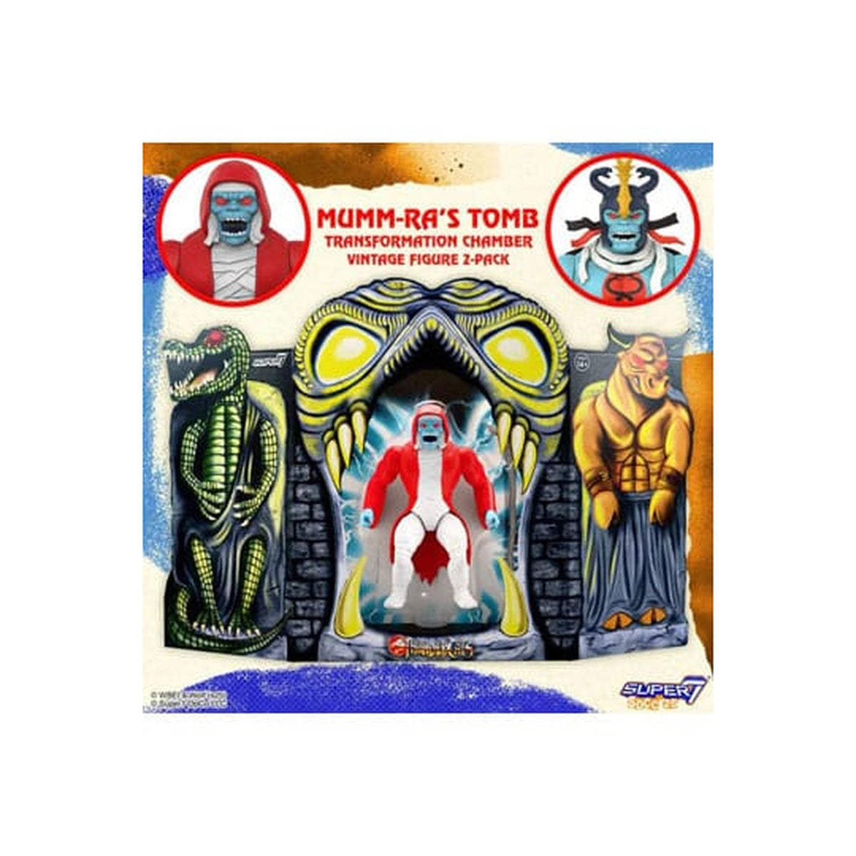 Image produit Thundercats Vintage Collection Lot de 2 figurines d'action Tombe de Mumm-Ra 14 cm