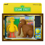 Image produit Sesame Street figurines articulées ReAction lot de 2 Big Bird et Mr Snuffleupagus 10 cm