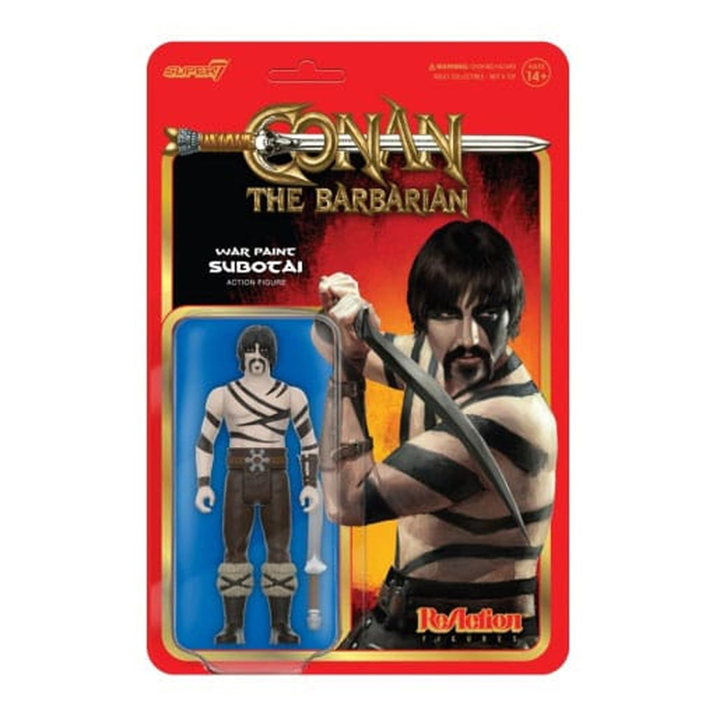Produktbild Conan Der Barbar ReAction Actionfigur Wave 02 Subotai (War Paint) 10 cm