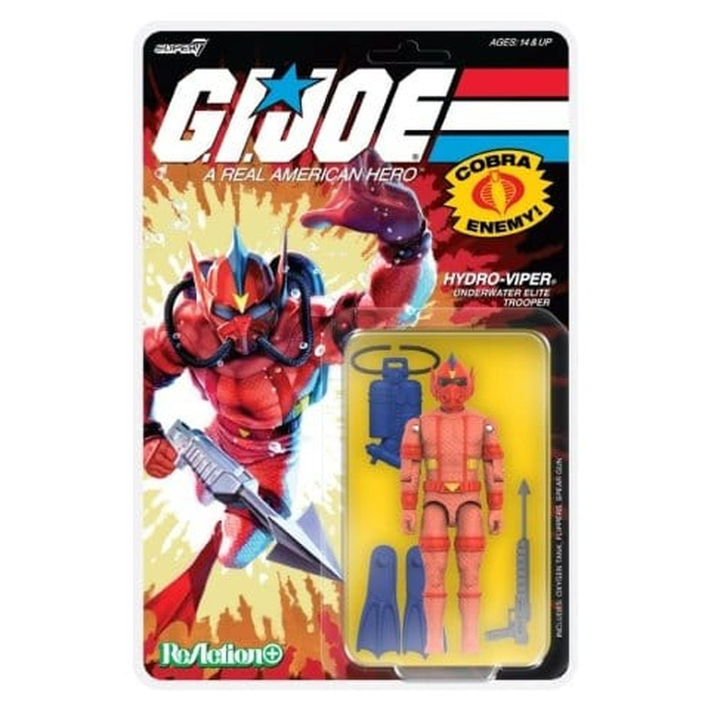 Produktbild GI Joe ReAction+ Actionfigur Wave 07 Hydro Viper (Comic) 10 cm