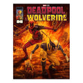Produktbild Marvel Kunstdruck Deadpool & Wolverine 46 x 61 cm - ungerahmt