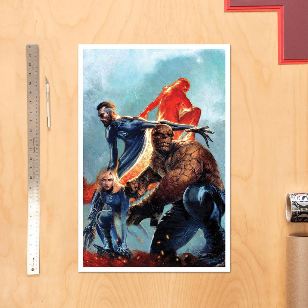 Produktbild Marvel Kunstdruck The Fantastic Four 41 x 61 cm - ungerahmt