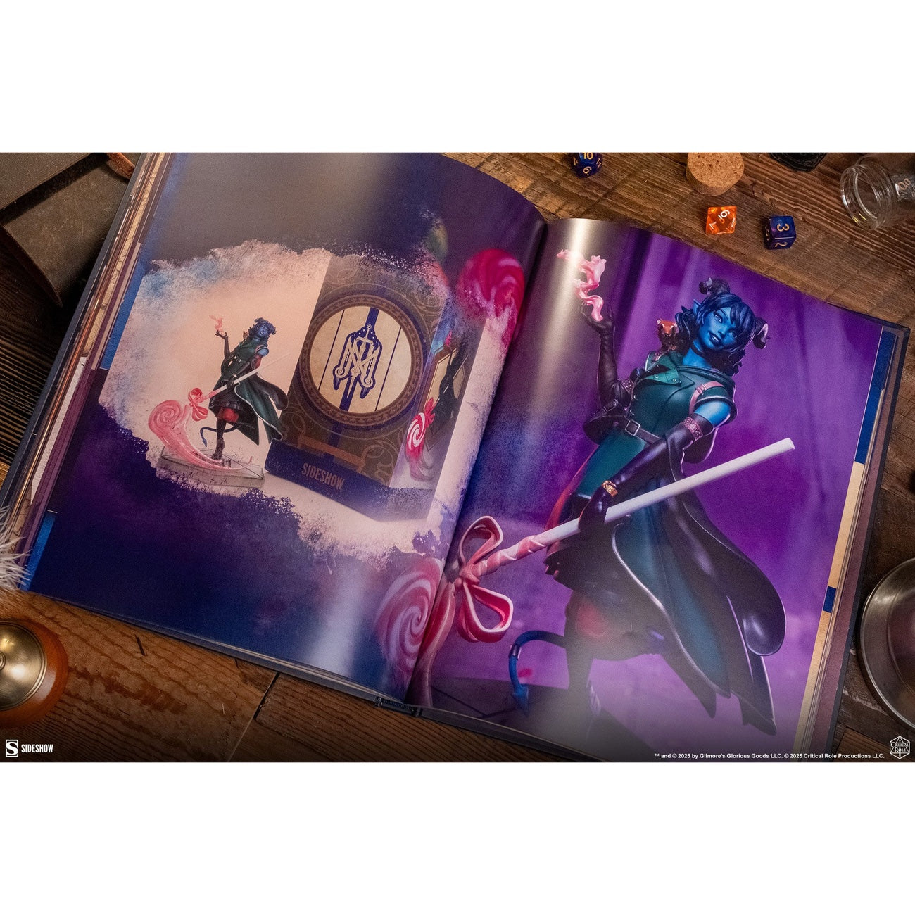Immagine del prodotto Libro Sideshow Collectibles A Decade of Destiny: The Critical Role Collection di Sideshow *Versione inglese*