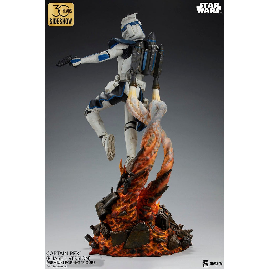 Image produit Star Wars Figurine Premium Format Captain Rex (Version Phase 1) Sideshow Exclusive 68 cm
