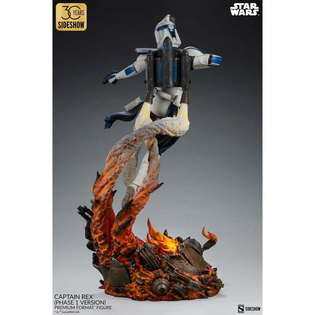 Image produit Star Wars Figurine Premium Format Captain Rex (Version Phase 1) Sideshow Exclusive 68 cm