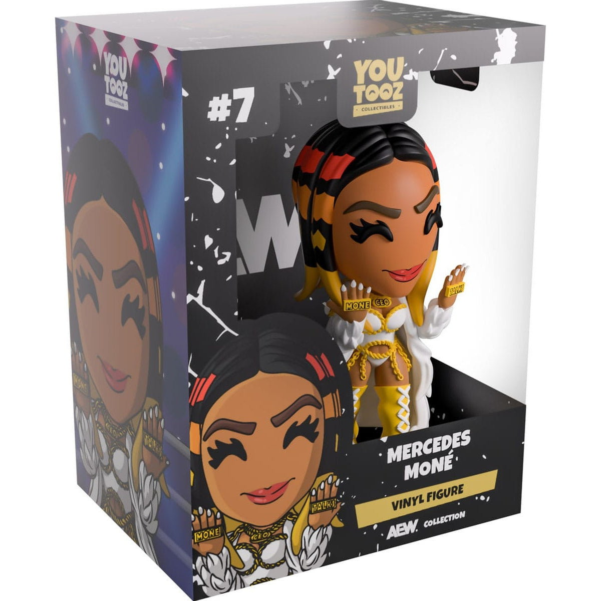 Image produit Figurine vinyle All Elite Wrestling Mercedes Moné 12 cm