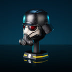 Image produit Helldivers 2 Réplique 1/4 Casque de Chimiste de Terrain 11 cm