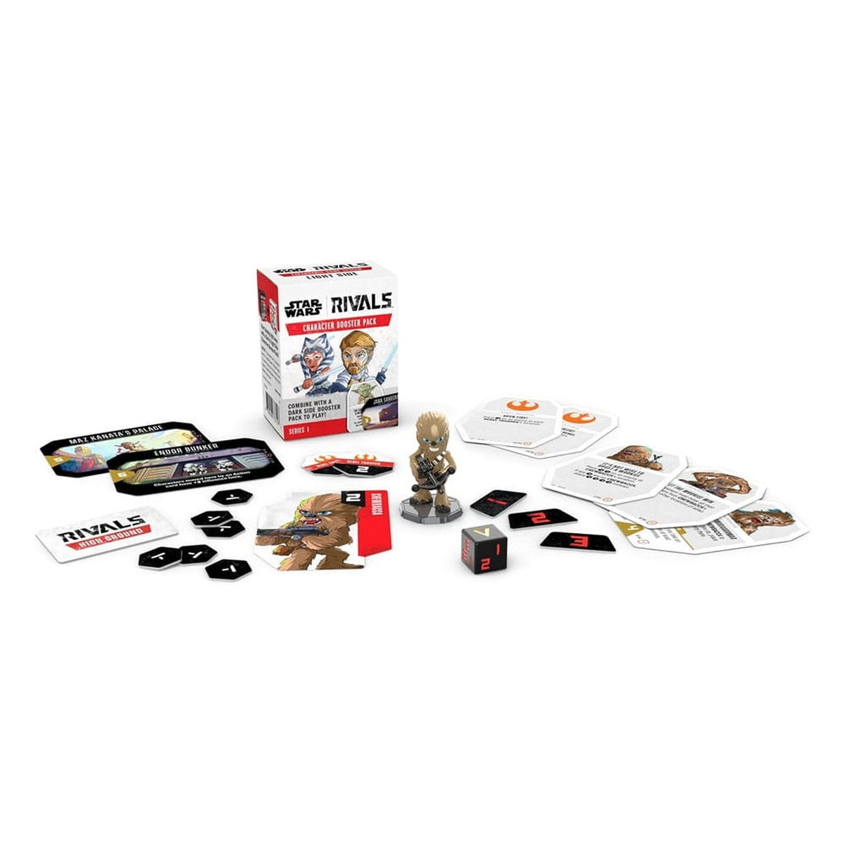 Image produit Star Wars Rivals Pack Booster Personnage Côté Lumineux Série 1 *Version allemande*