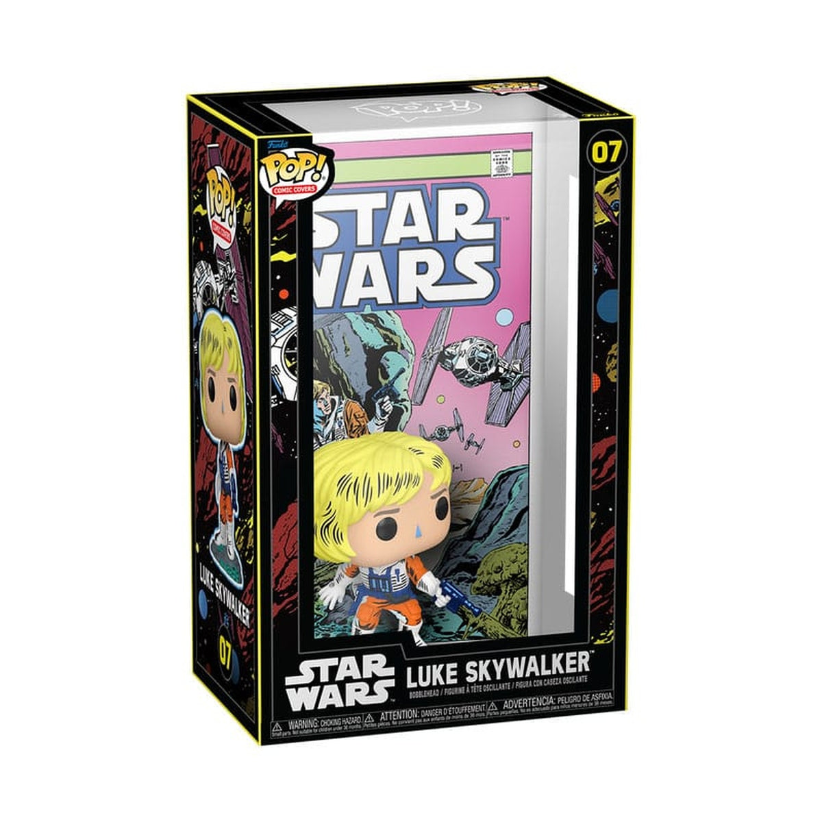 Image produit Star Wars POP! Comic Cover figurine vinyle Luke Skywalker 9 cm
