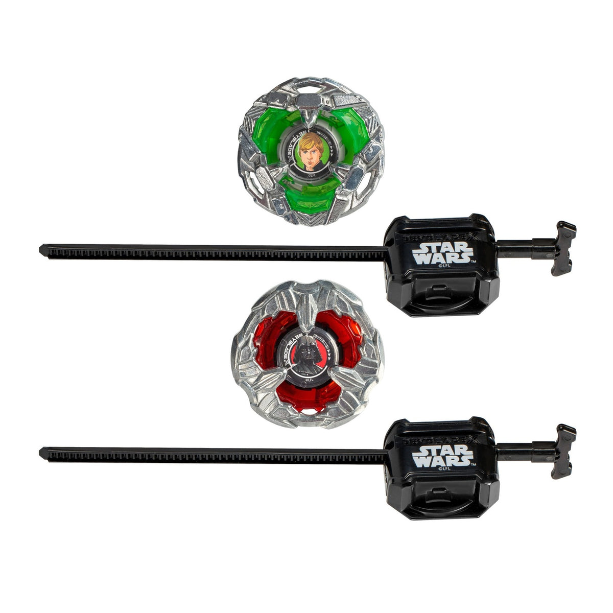 Image produit Collab Beyblade X et Star Wars Luke Skywalker 4-80B vs Dark Vador 4-60B