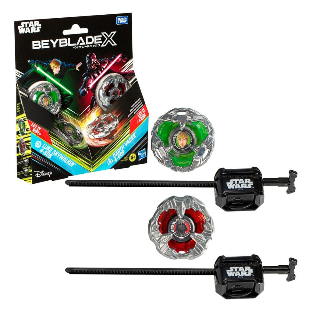 Immagine del prodotto Collaborazione Beyblade X e Star Wars Luke Skywalker 4-80B vs Darth Vader 4-60B