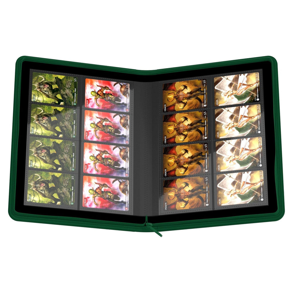 Produktbild Ultimate Guard Zipfolio 320 16-Pocket Xenoskin - Green