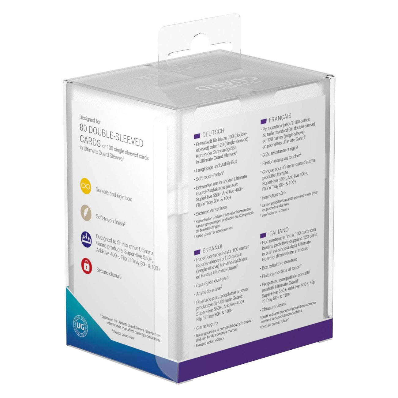 Immagine del prodotto Ultimate Guard Boulder 80+ - Frosted