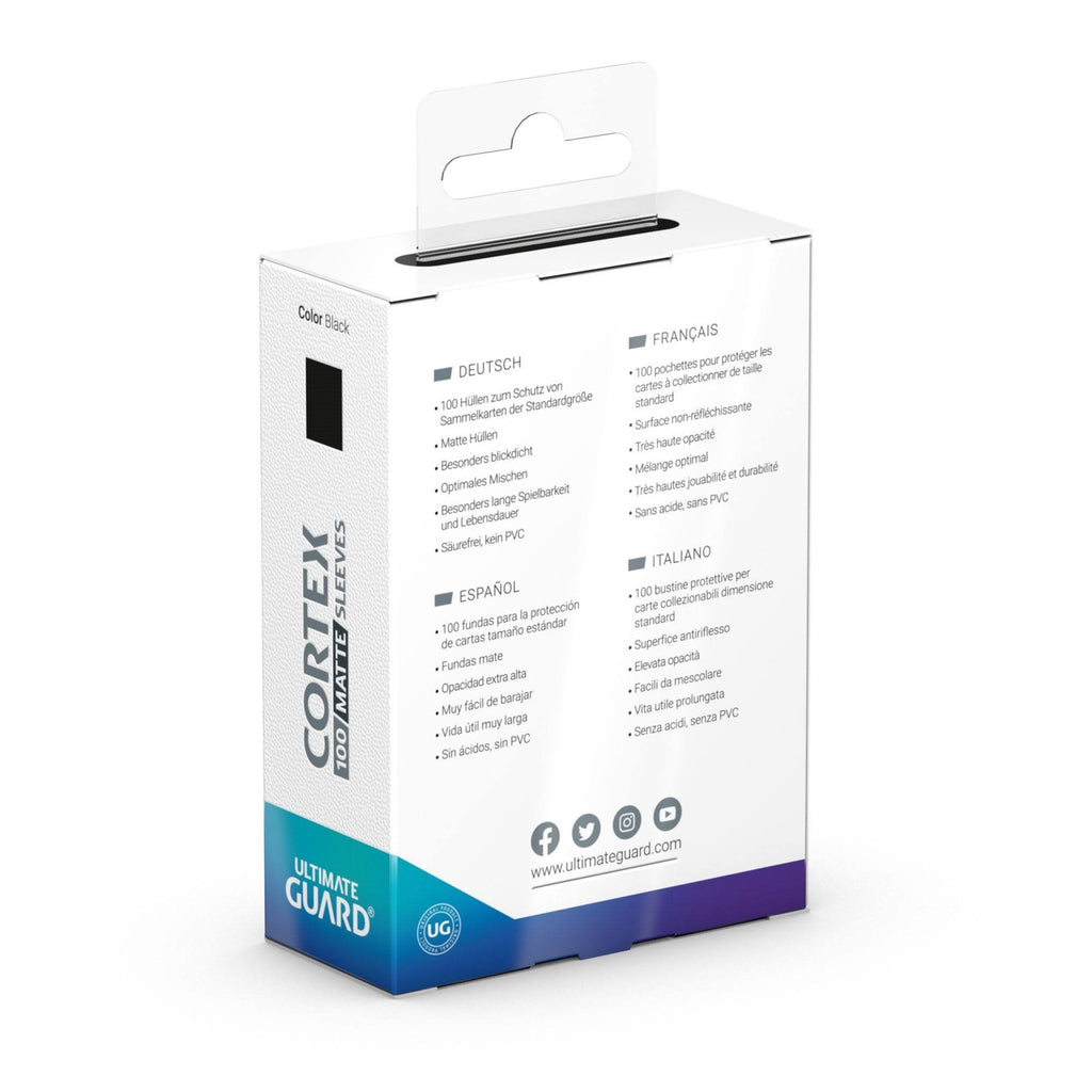 Immagine del prodotto Ultimate Guard Bustine Cortex Opache formato Standard (100) - Nero