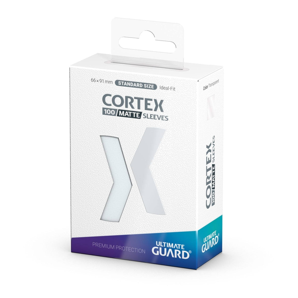 Produktbild Ultimate Guard Cortex Sleeves Matte Standard Size (100) - Transparent