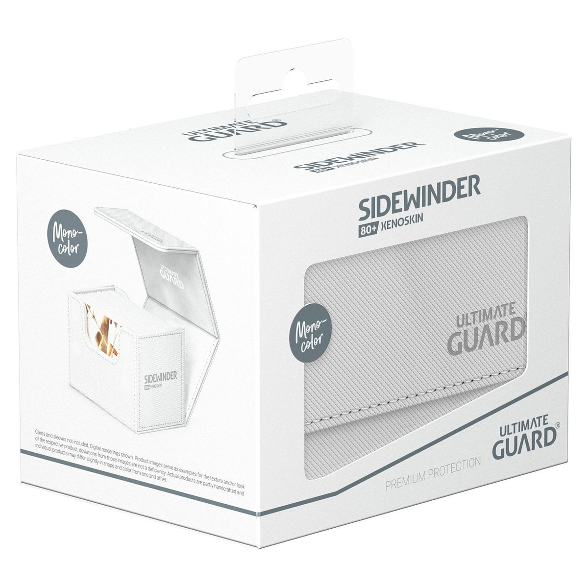 Product image Ultimate Guard Sidewinder 80+ Xenoskin - White