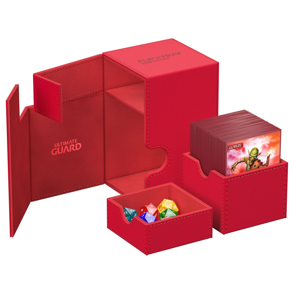 Image produit Ultimate Guard Flip'n'Tray 100+ Xenoskin - Rouge