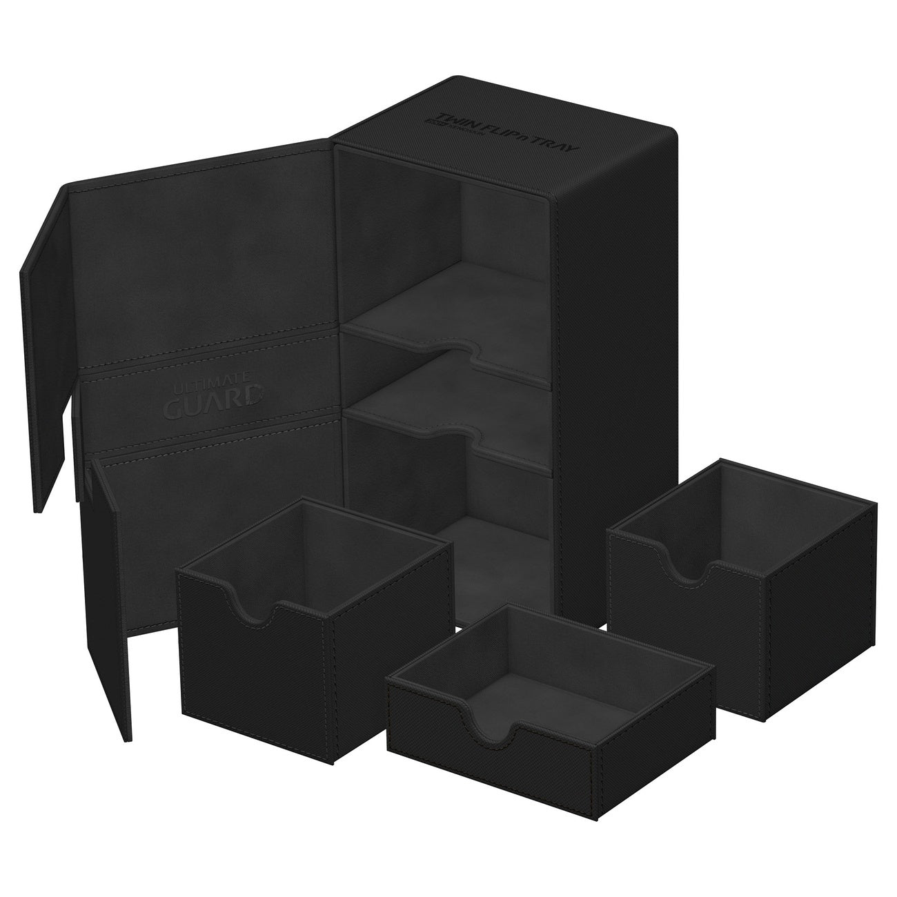 Immagine del prodotto Ultimate Guard Twin Flip'n'Tray 200+ Xenoskin - Nero
