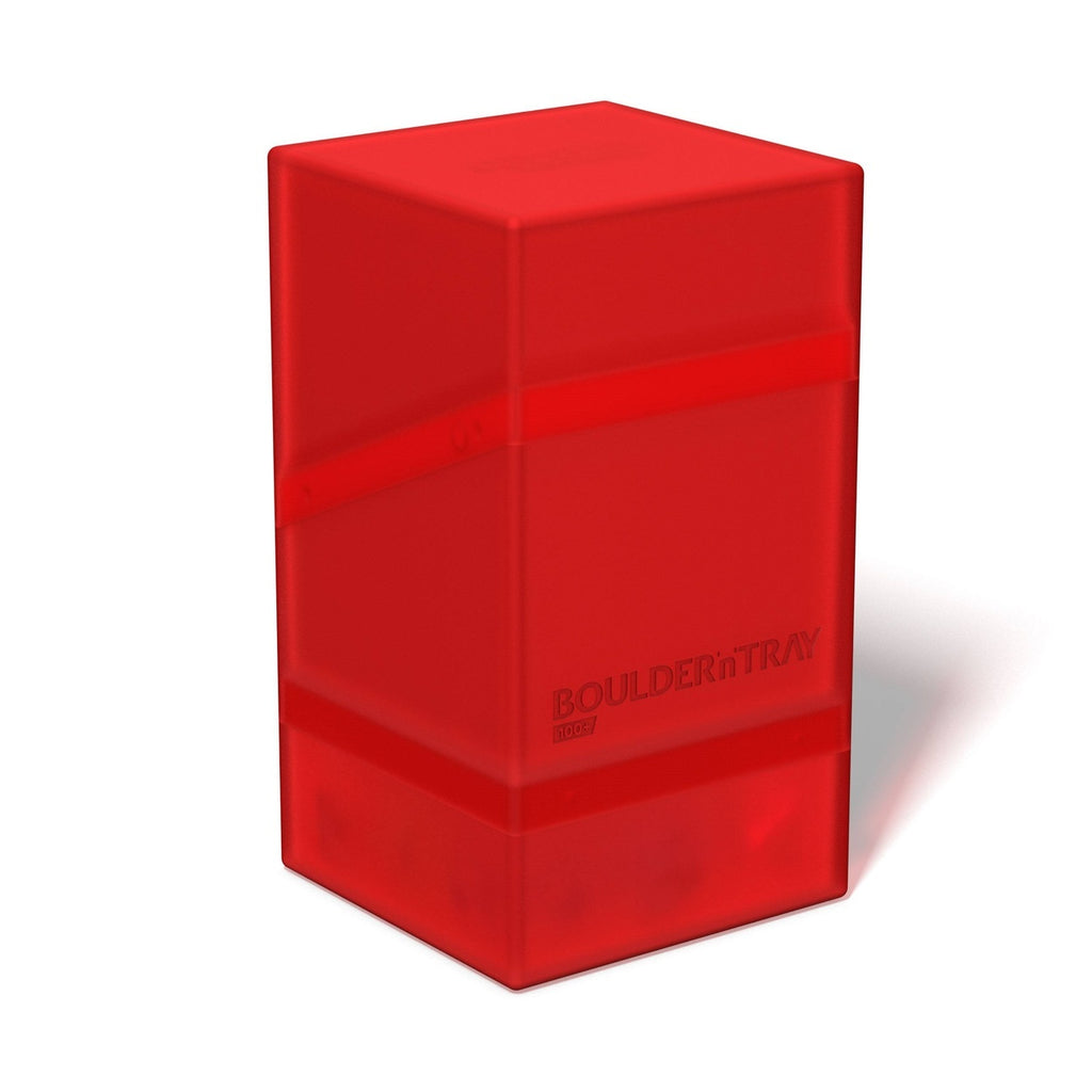 Image produit Ultimate Guard Boulder'n'Tray 100+ - Ruby