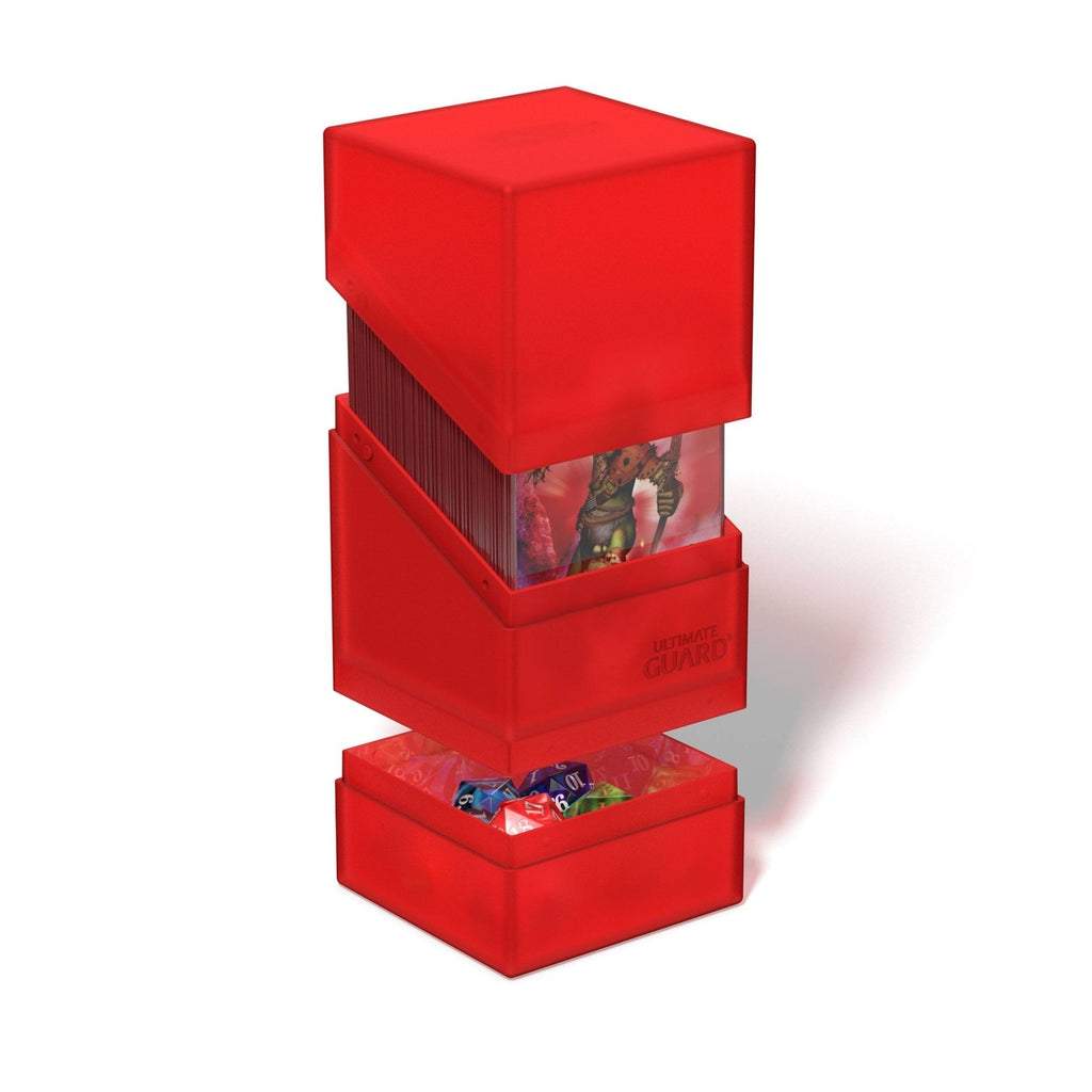 Image produit Ultimate Guard Boulder'n'Tray 100+ - Ruby