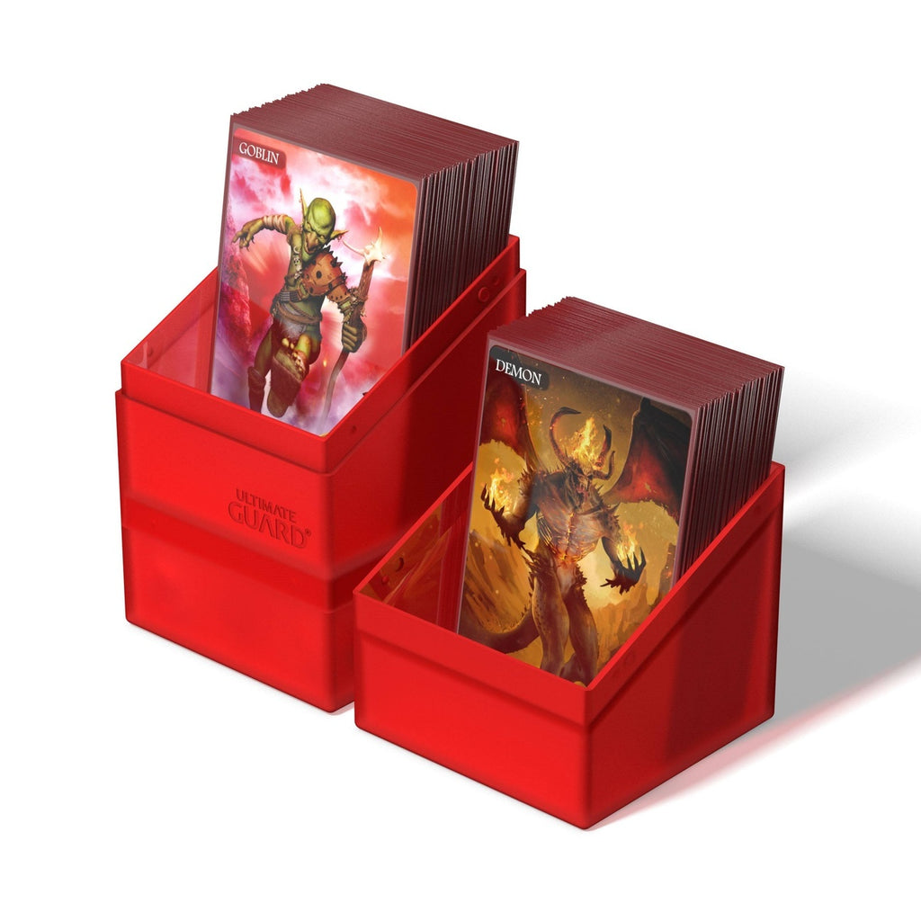 Image produit Ultimate Guard Boulder'n'Tray 100+ - Ruby
